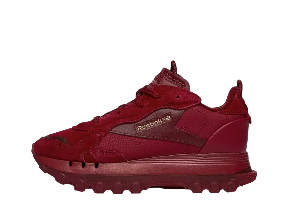 カーディー ビー × リーボック ウィメンズ クラシックレザー  "バーガンディー"