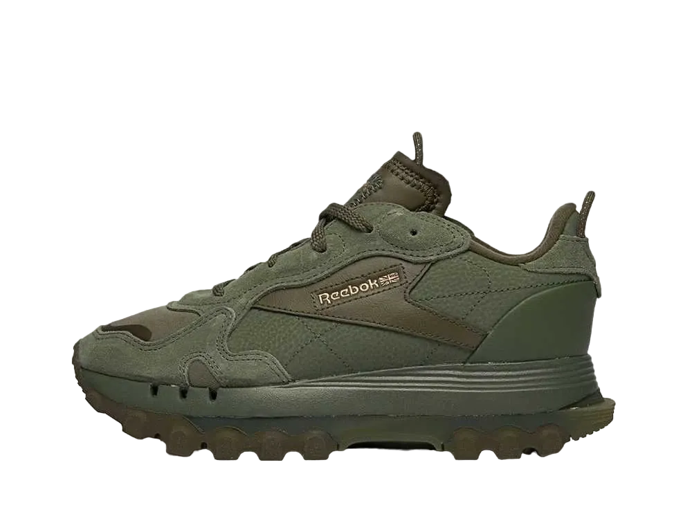 カーディ ビー × リーボック ウィメンズ  クラシックレザー "ハンター グリーン"