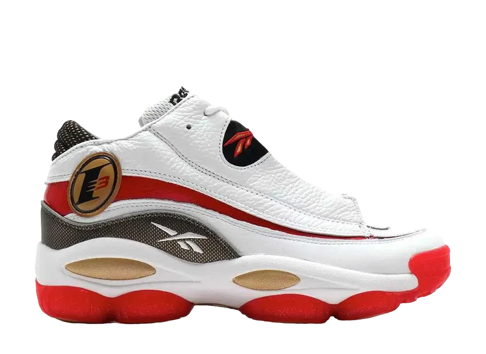 REEBOK ANSWER DMX "WHITE/RED"