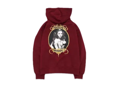 Supreme x HYSTERIC GLAMOUR Zip Up Hooded Sweatshirt "Burgundy"