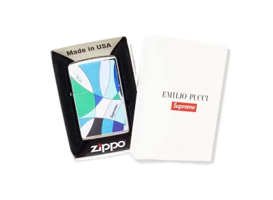 Supreme / Emilio Pucci® Zippo® "Blue"
