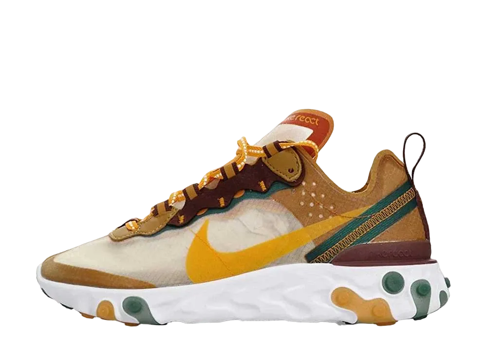 NIKE REACT ELEMENT 87 "ORANGE/GREEN"