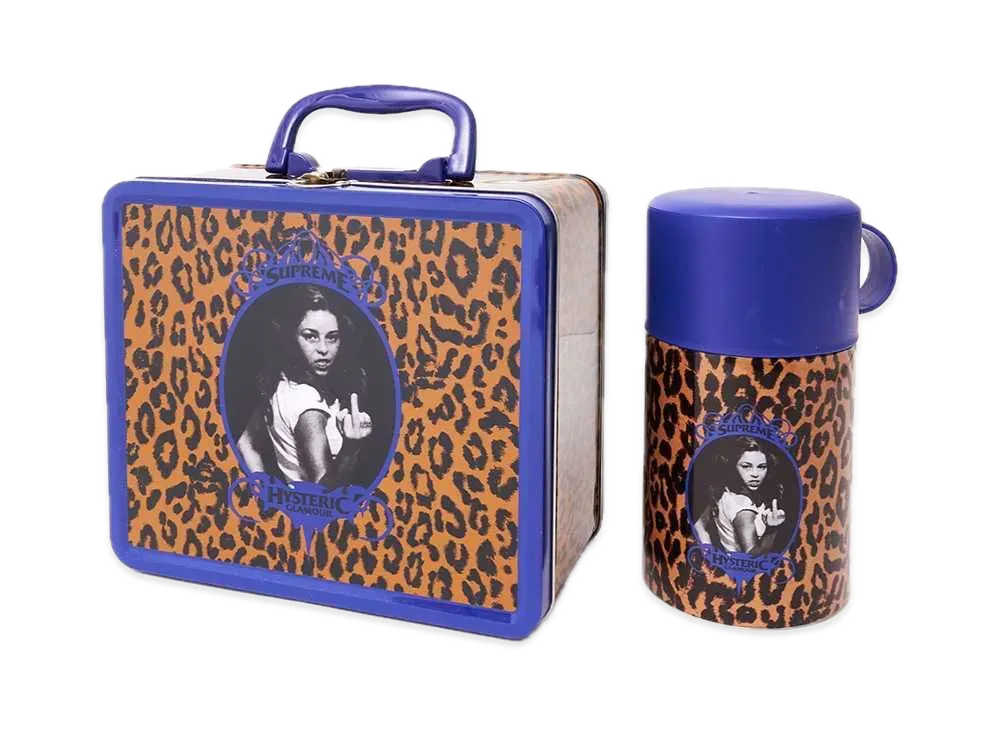 Supreme x HYSTERIC GLAMOUR Lunchbox Set "Leopard Print"