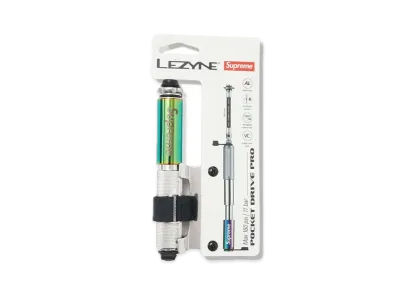 Supreme / Lezyne Pocket Drive Pro Bike Pump "Iridescent"