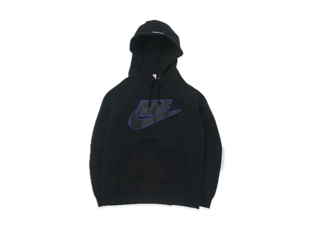 Supreme / Nike® Leather Appliqué Hooded Sweatshirt 