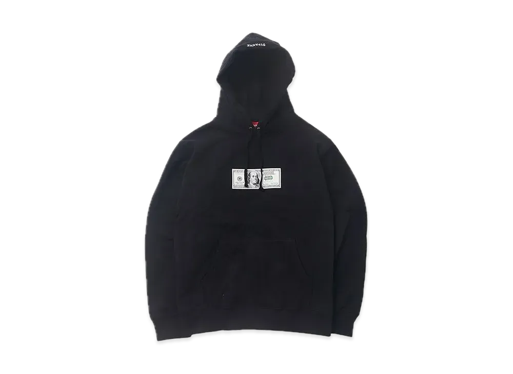 Supreme Franklin Hooded Sweatshirt "Black"