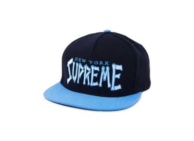 Supreme Bones Logo 5-Panel "Navy"