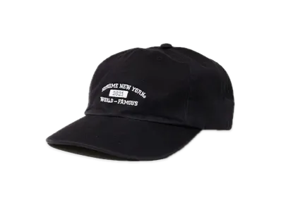 Supreme World Famous 6-Panel "Black"
