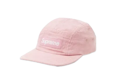 Supreme Linen Camp Cap "Pink"