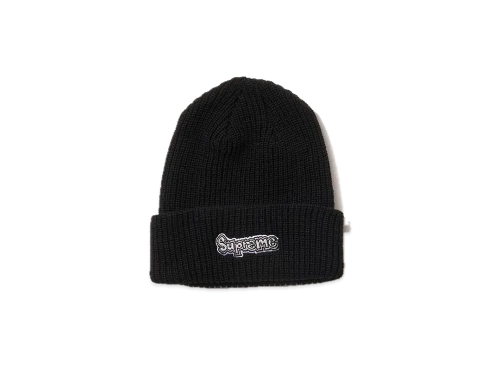 Supreme Gonz Logo Beanie "Black"