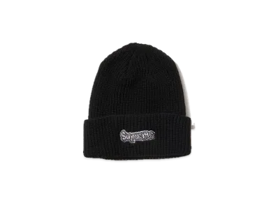 Supreme Gonz Logo Beanie "Black"