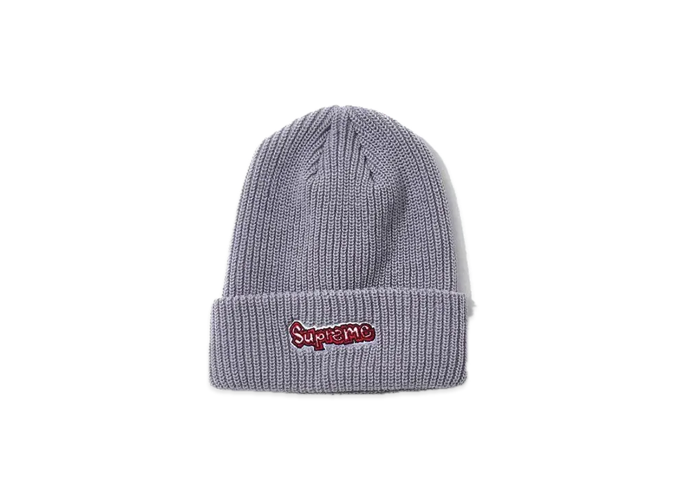 Supreme Gonz Logo Beanie "Grey"