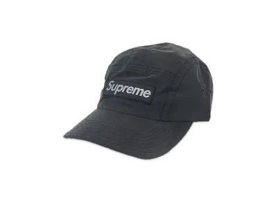 Supreme Reflective Dyed Camp Cap "Black"