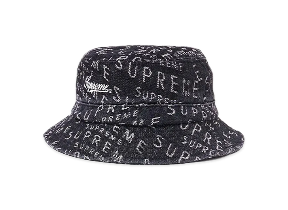 S/M Supreme Denim Crusher Black クラッシャー Supreme シュプリーム 2024SS Coated Denim Crusher コーテッド