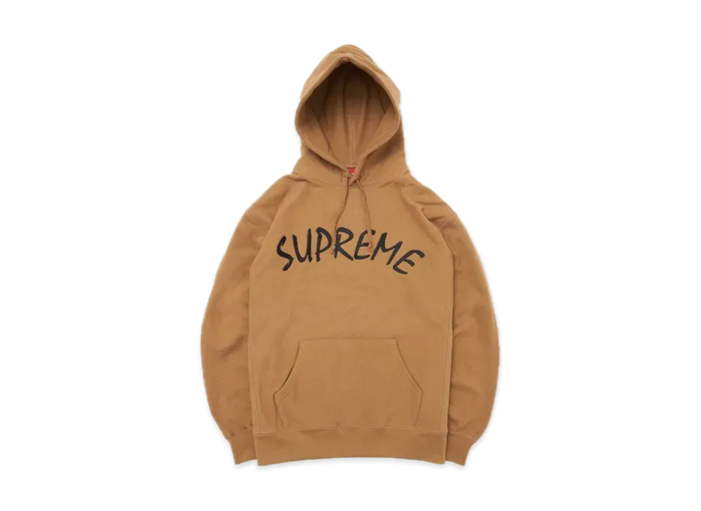 Supreme FTP Arc Hooded Sweatshirt "Brown"