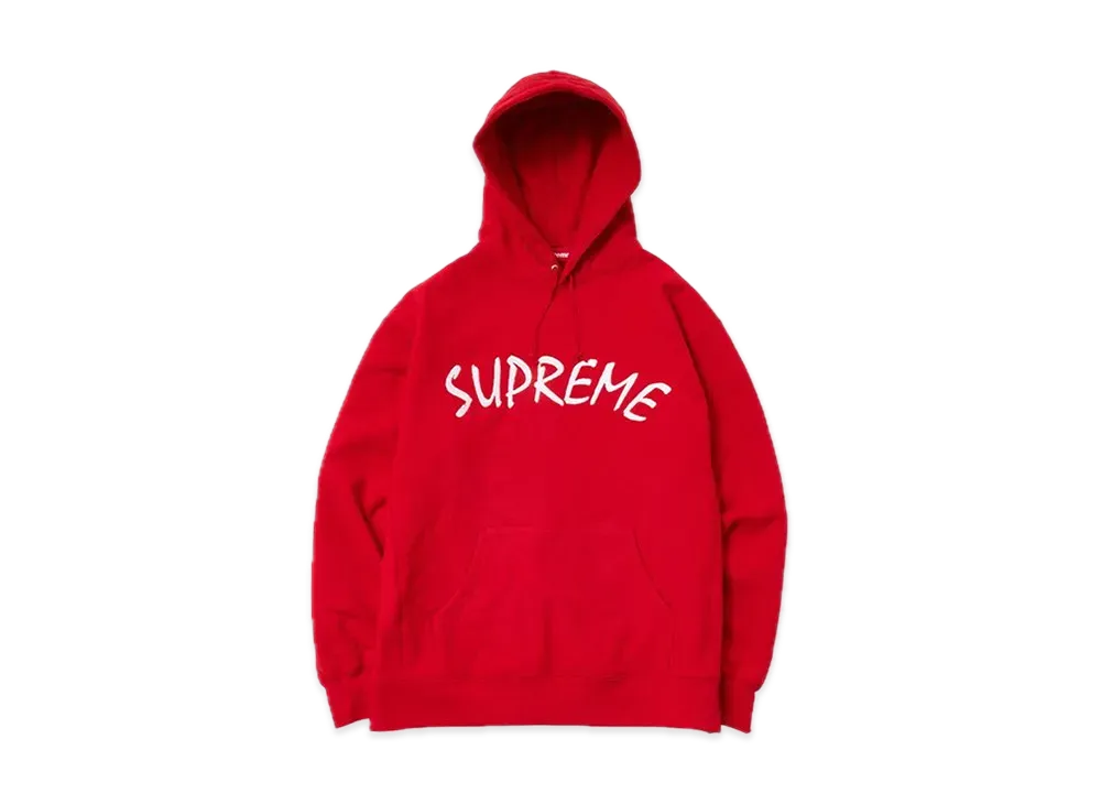 Supreme FTP Arc Hooded Sweatshirt "Red"