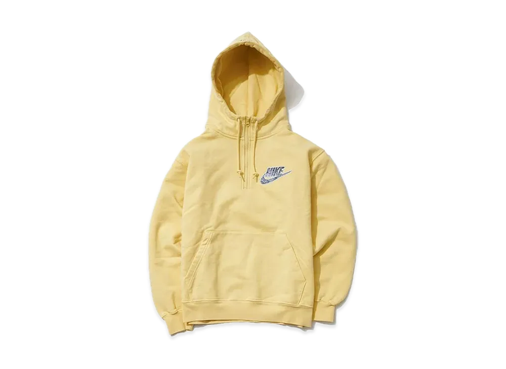 Supreme / Nike® Half Zip Hooded Sweatshirt "Yellow"