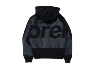Supreme Big Logo Hooded Sweatshirt "Black"