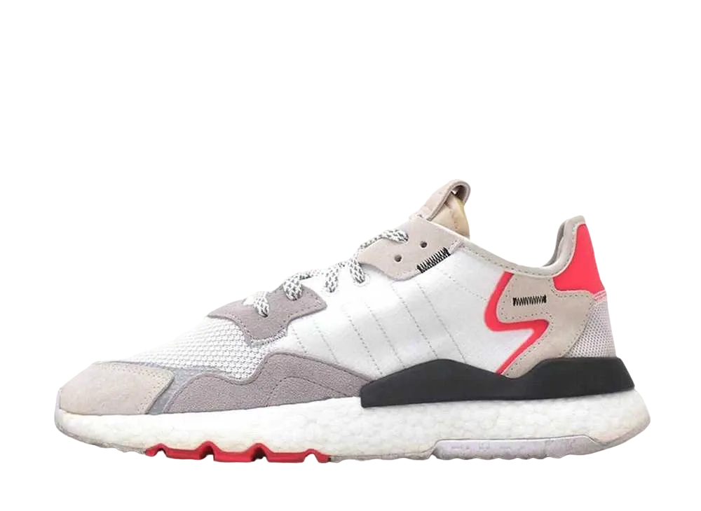 adidas Nite Jogger "White/Shock Red"