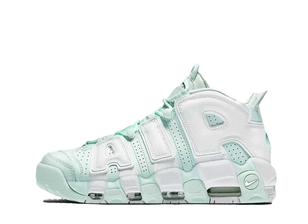NIKE Women's AIR MORE UPTEMPO "BARLEY GREEN"