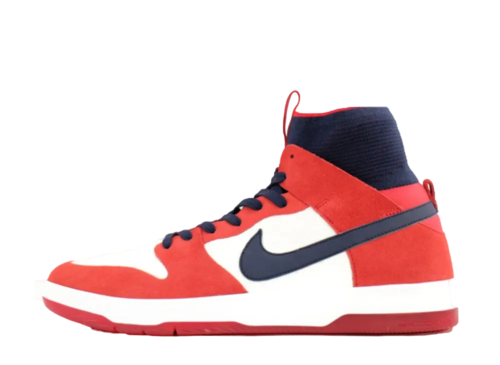 ナイキ SB ダンク ハイ エリート "レッド/ネイビー/ホワイト"