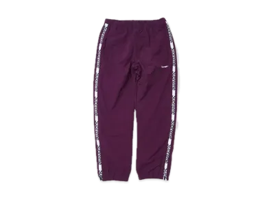 Supreme Reflective Zip Track Pant "Burgundy"