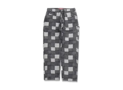Supreme Patched Denim Painter Pant "Black"