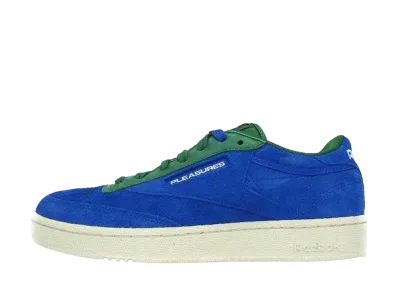Pleasures × Reebok Club C 85 "Vital Blue" (2019)
