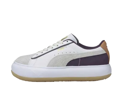 PUMA Women's SUEDE MAYU SC "WHITE/GUM"