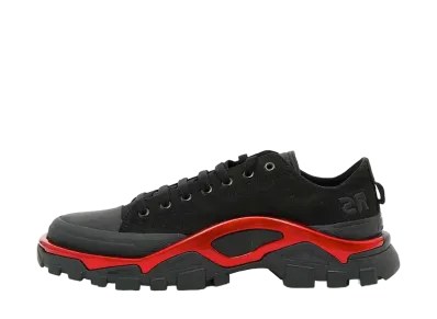 RAF SIMONS × adidas NEW RUNNER "BLACK SCARLET"