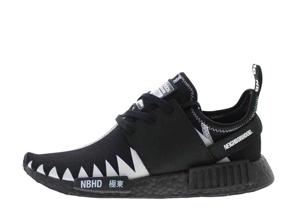 NEIGHBORHOOD × adidas NMD R1 "Core Black"