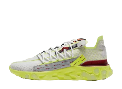 Nike React Runner ISPA "Platinum Tint/Volt Glow/Team Red"