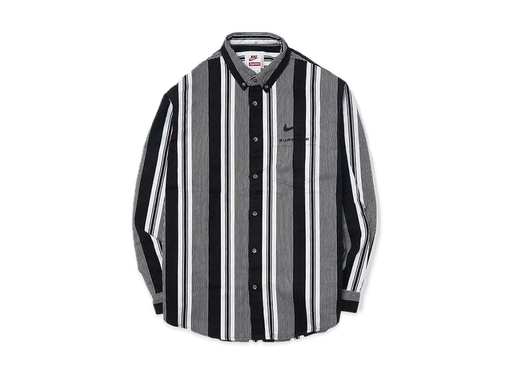 Supreme / Nike® Cotton Twill Shirt "Black"