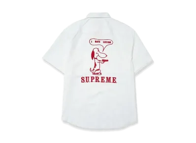 Supreme Dog S/S Work Shirt "White"