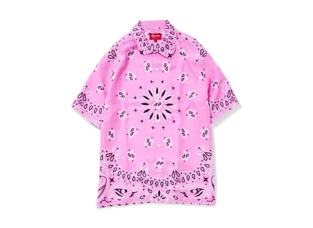 Supreme Bandana Silk S/S Shirt Supreme Bandana Silk S/S Shirt