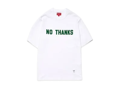 Supreme No Thanks S/S Top "White"