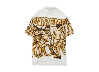Supreme Dancing Rayon S/S Shirt "White"
