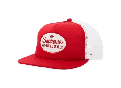 Supreme Authorized Mesh Back 5-Panel "Red" (21FW)