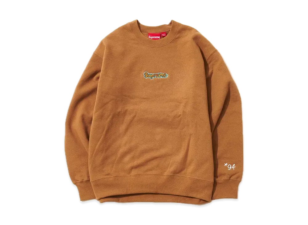 Supreme Gonz Logo Crewneck "Brown"