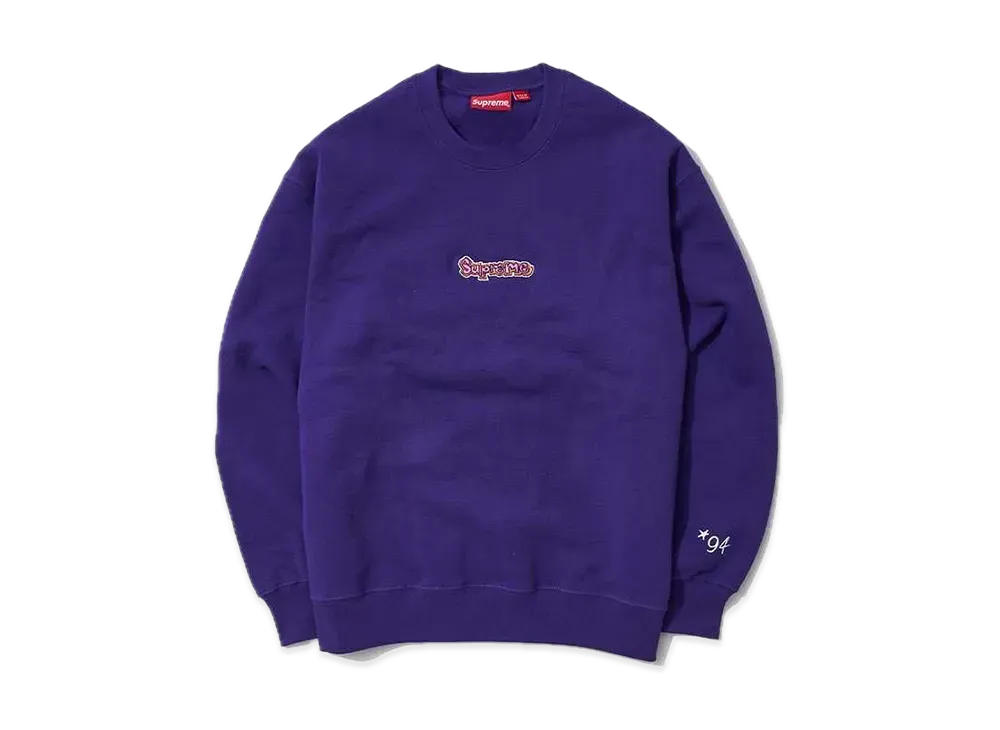 Supreme Gonz Logo Crewneck "Purple"