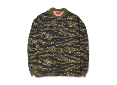 Supreme Small Box L/S Tee "Camo"(21SS)
