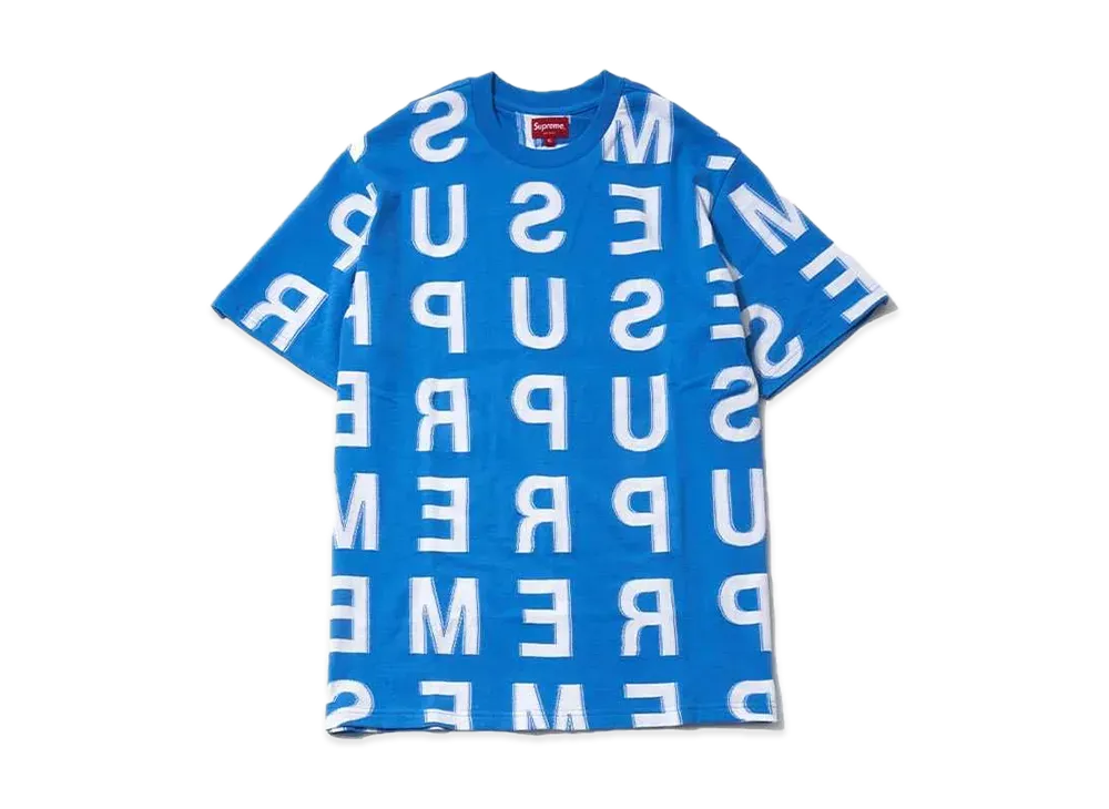 Supreme Intarsia S/S Top "Blue"