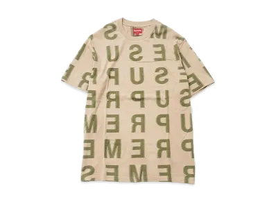 Supreme Intarsia S/S Top "Clay"