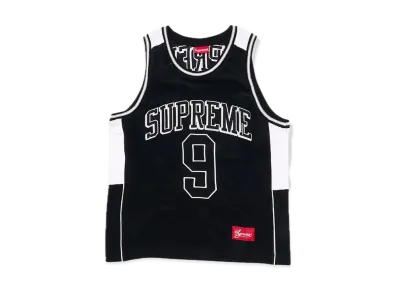 Supreme Terry Basketball Jersey "Black"