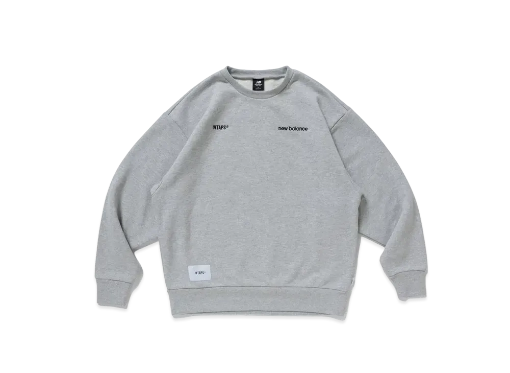 Wtaps NEW BALANCE ACADEMY CREW NECK "Grey"