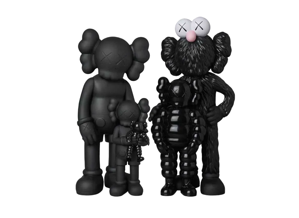 KAWS × Medicom Toy #2 Family "Black"