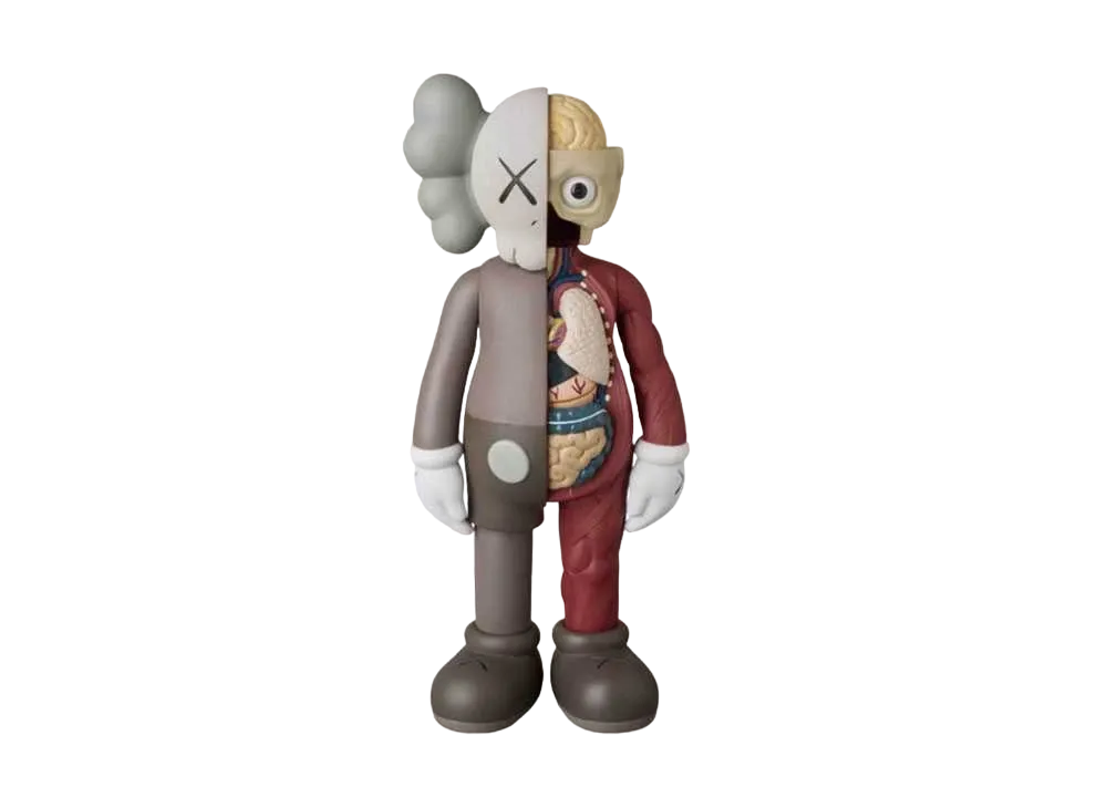 KAWS × Medicom Toy #6 Companion (Flayed) "Brown"