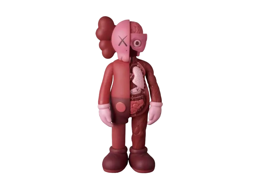 KAWS × Medicom Toy #8 Companion (Flayed) "Blush"