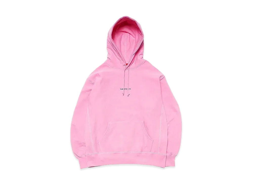 Supreme Number One Hooded Sweatshirt "Pink"