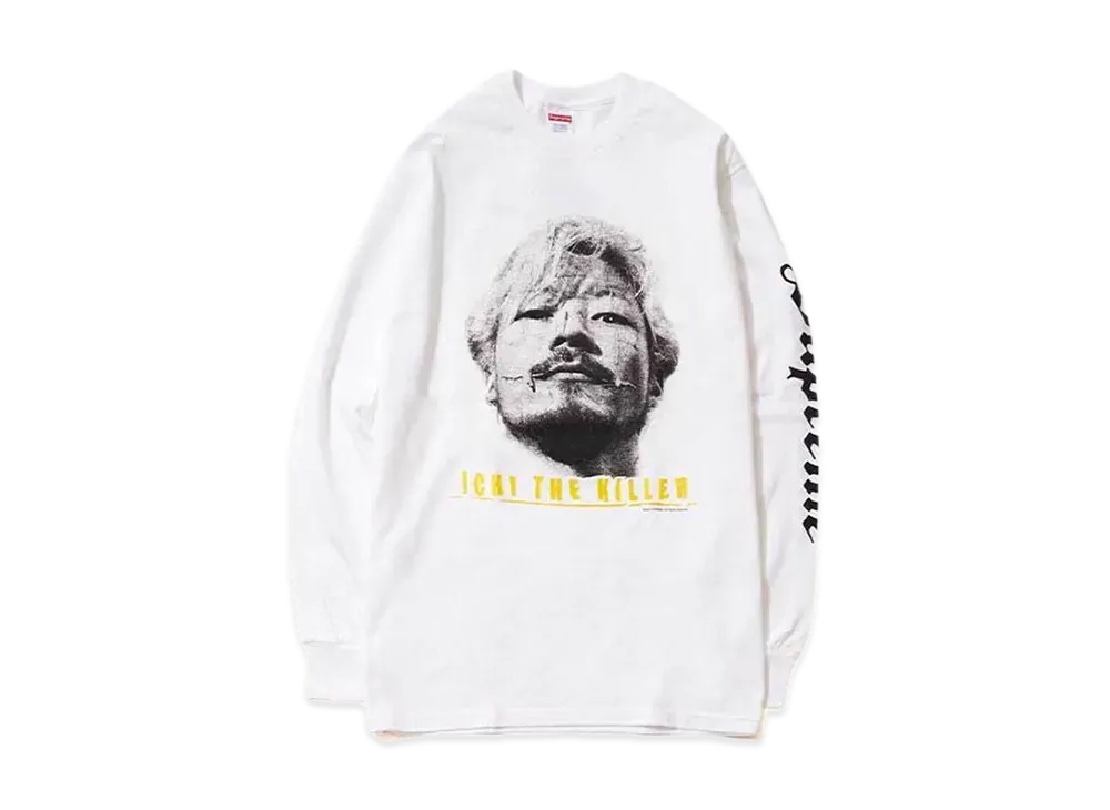 Ichi The Killer L/S Tee M 白 Supreme ICHI THE KILLER L/S TEE